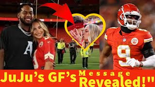 JuJu SmithSchusters Girlfriend Sends SixWord Message Before SaintsChiefs [upl. by Tychon]