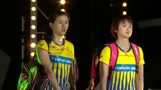 Dubai World Superseries Finals 2016  Badminton Day 1 M5WD  JuhlPed vs HooWoon [upl. by Anniala550]