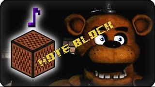 Note block 27  Five Nights at Freddys в игре Minecraft [upl. by Opal]