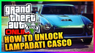 GTA 5 Heists DLC Gameplay “Lampadati Casco” Car – How To Unlock Lampadati Casco GTA V Heists [upl. by Zobias]