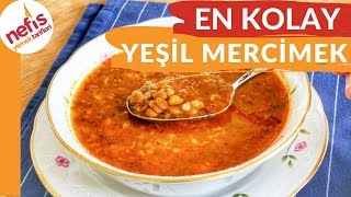 EN KOLAY💯10 DAKİKADA⏰ YEŞİL MERCİMEK ÇORBASI TARİFİ [upl. by Niu]