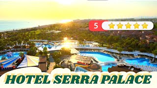 Hotel Serra Palace  opis hotelu  Walking Tourdrone TurcjaTurkije UHD 4K [upl. by Esimehc]