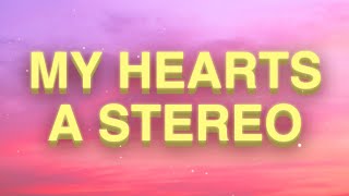 Gym Class Heroes  My Hearts A Stereo Stereo Hearts Lyrics ft Adam Levine [upl. by Winslow]