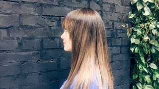 how to balayage step by step hair tutorial [upl. by Terej]