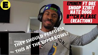 SUPERBOWL HALFTIME PREVIEW EMINEM FT DRE SNOOP XZIBIT amp NATE DOGG quotBCH PLEASE 2quot REACTION [upl. by Januarius]