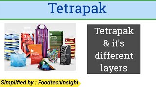 Tetra pak  Its different layers [upl. by Engis]