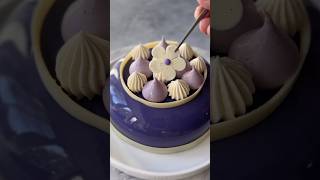 Blueberry Citrus Entremets 🫐🍋 cake viralshort trending [upl. by Fontes]