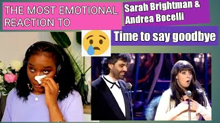 THE MOST EMOTIONAL REACTION TO TIME TO SAY GOODBYE BY SARAH BRIGHTMAN amp ANDREA BOCELLI [upl. by Gerda633]