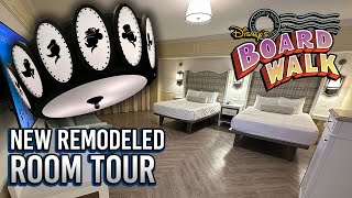 NEW Remodeled Hotel Room Tour  Disney’s BoardWalk Inn Walt Disney World Resort [upl. by Heymann]