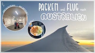 PACKEN und FLUG nach AUSTRALIEN 🇦🇺✈️ · Aupair Gastgeschenke und Abschied  vayasmemories [upl. by Acceb145]