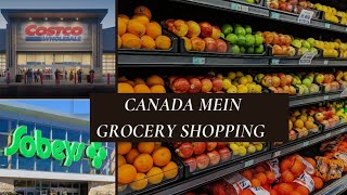 Canada Mein Grocery Shopping [upl. by Arekat707]