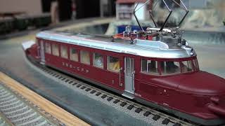 🇨🇭 Märklin 37869  TRIX 22867 H0 RCe 24 quotRoter Pfeilquot  quotRed Arrowquot a reproduction of „SWISS MADE” [upl. by Mohkos395]