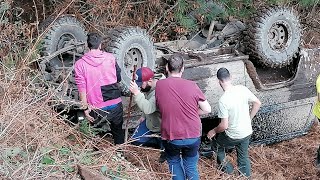 Hablemos de 4X4 a veces ocurren accidentes 4x4 offroad zumbalacazan4x4 [upl. by Helali]