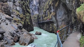 Journey to the beautiful Aare Gorge from Interlaken  Aareschlucht Switzerland ❤️ [upl. by Maure574]