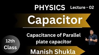 capacity of parallel plate capacitor  by Manish shukla [upl. by Won]