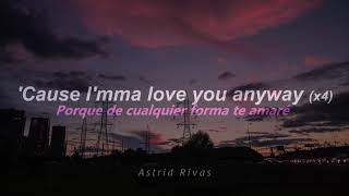 Chris Brown Ft Tayla Parx  Anyway Lyrics amp Sub Español  Traducida [upl. by Akehs114]