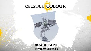 How to Paint Sylvaneth Spirit Skin [upl. by Ahsikat]