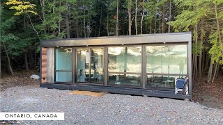 HO4 Shipping Container Home on Webber Island Ontario Canada [upl. by Anigal216]