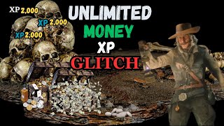 EASY SOLO MONEYXP GLITCH IN RED DEAD ONLINE RED DEAD REDEMPTION 2 [upl. by Negroj]