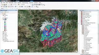 Análisis de Erosión con ArcGIS [upl. by Litt]