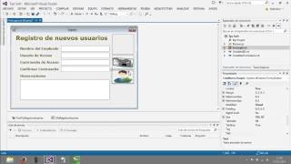 3 Formulario de Registro Controles y propiedades [upl. by Mickelson151]