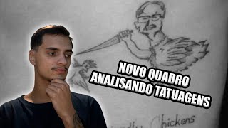 Analisando tatuagens de tatuadores iniciantes  TATUAGENS DOS INSCRITOS [upl. by Sharron608]