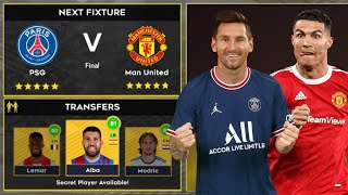 DLS 22  PSG vs Manchester United  Dream League Soccer 2022 Gameplay [upl. by Sara996]