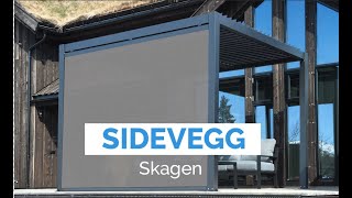 Montering av sidevegg Skagen  Netthandelenno [upl. by Enivid]