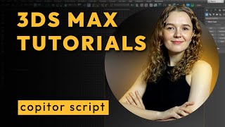 3ds Max tutorials  Copitor [upl. by Euqinad]