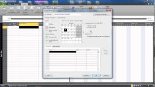 Change Project Working Week in MS Project [upl. by Lobel]
