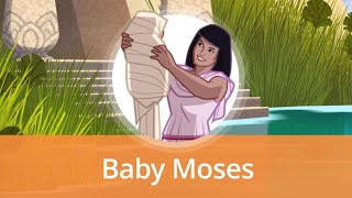 Baby Moses  Old Testament Stories for Kids [upl. by Ennayelsel817]