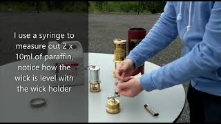 Miners Lamp Instruction Video J D Burford Ltd [upl. by Dieter277]