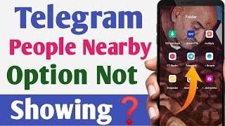 Fixed Telegram People Nearby Not Showing  Telegram People Nearby Option Not Showing new update 2025 [upl. by Neelrihs]