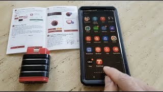 THINKSAFE OBD2 Scanner Bluetooth Android amp IOS Apps All Cars 5 Reset Scan Tools Erase Fault Codes [upl. by Peterec]