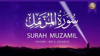 Surah Muzammil  Surah AlMuzammil With Arabic Text  surah muzammil full  015 [upl. by Uchida]