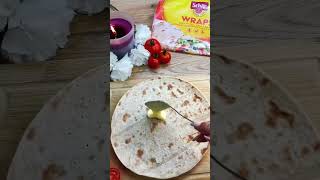 chicken wraps chickenwrap recipe recept zdraverecepty tortilla wrap yummy healthy gluten [upl. by Selestina]