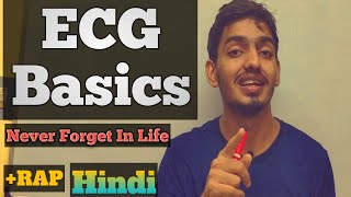 ECG basics in hindi  ECG interpretation Made Easy  How to read ECG in hindi [upl. by Durston]