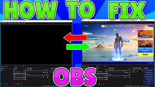 HOW TO FIX OBS Black Screen Game Capture Solved 2022 [upl. by Drida]