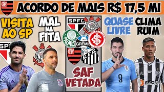 PATO NO SP DETONARAM O VP QUEM NÃO SERÁ SAF  NO FLA SUÁREZ NO BR ZARACHO VOLANTES NO INTER [upl. by Newkirk]