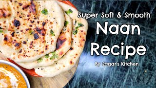 Tandoori Naan on Tawa Recipe Super Soft and Smooth [upl. by Gosselin]