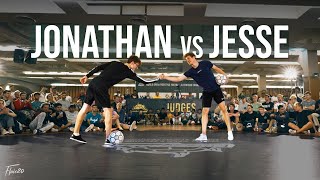 Jonathan vs Jesse  Top 16  Super Ball World Freestyle Football Championship 2024 [upl. by Nojad743]