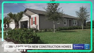 Over 100 lawsuits connected to company building homes in Tampa Bay area [upl. by Kado]