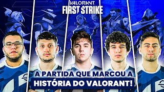 A PARTIDA que entrou pra HISTÓRIA do VALORANT FIRST STRIKE  FINAL  GAMELANDERS VS PAIN Jogo 4 [upl. by Netsuj]