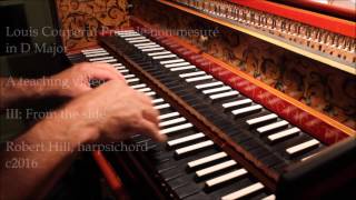 Louis Couperin Prélude non mesuré in D Major Robert Hill harpsichord [upl. by Ahmed]