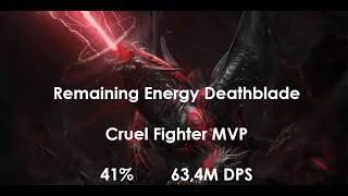 Lost Ark Argeos 1660 RE Blade  Hyper Awakening  41 Cruel Fighter MVP [upl. by Sad]