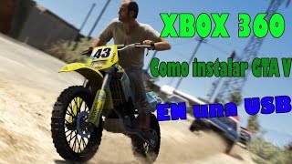 como instalar gta 5 xbox 360 usb RGH [upl. by Nottus]