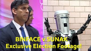 Count Binface v Rishi Sunak EXCLUSIVE Election Footage [upl. by Acinorahs]