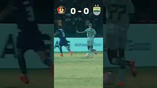 PERSIK VS PERSIB  02  bri liga 1 28102024 shorts football liga1 [upl. by Ecyoj720]