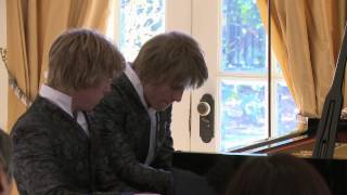 Arthur Jussen amp Lucas Jussen Poulenc Third movement from Sonata for Piano 4 hands [upl. by Doone]