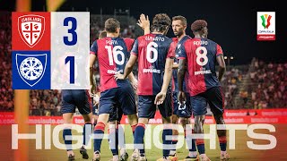 HIGHLIGHTS  CagliariCarrarese 31  COPPA ITALIA FRECCIAROSSA [upl. by Naened]